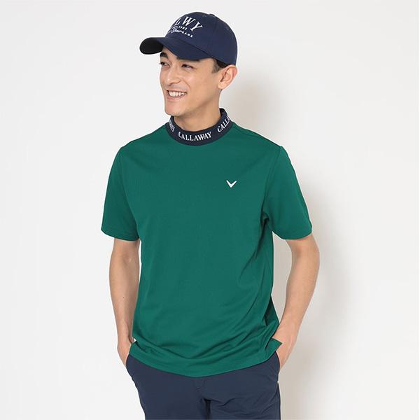Callaway（キャロウェイ） ゴルフ 半袖 モックネックシャツ ミニ