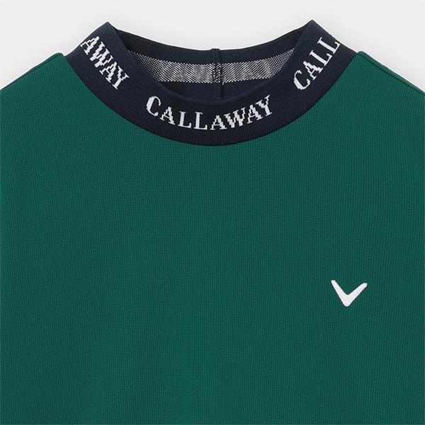 Callaway（キャロウェイ） ゴルフ 半袖 モックネックシャツ ミニ