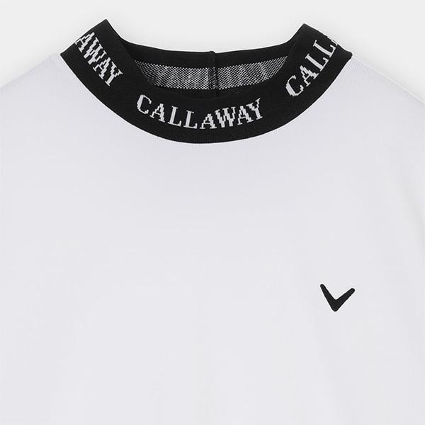 Callaway（キャロウェイ） ゴルフ 半袖 モックネックシャツ ミニ