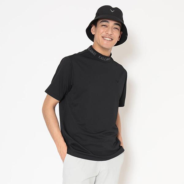 Callaway（キャロウェイ） ゴルフ 半袖 モックネックシャツ ミニ