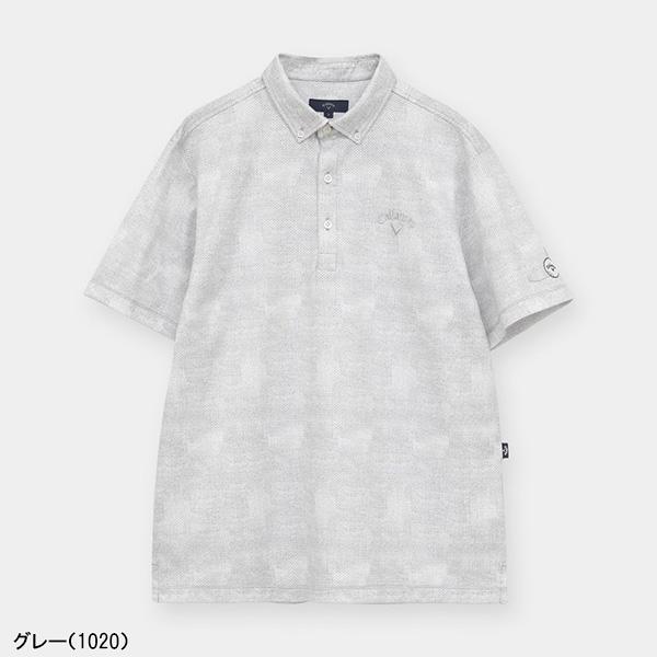 Callaway（キャロウェイ） ゴルフ 半袖 ボタンダウンシャツ ポロシャツ