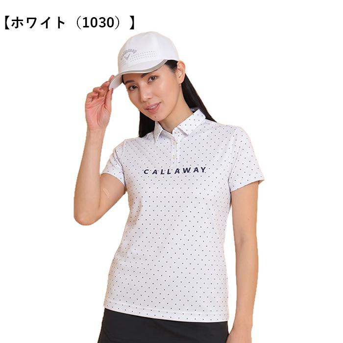 Callaway（キャロウェイ） レディース ポリエステル メッシュドット柄