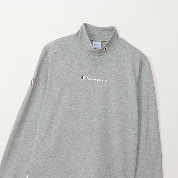 Champion（チャンピオン） ゴルフ 長袖 モックネックシャツ メンズ C3