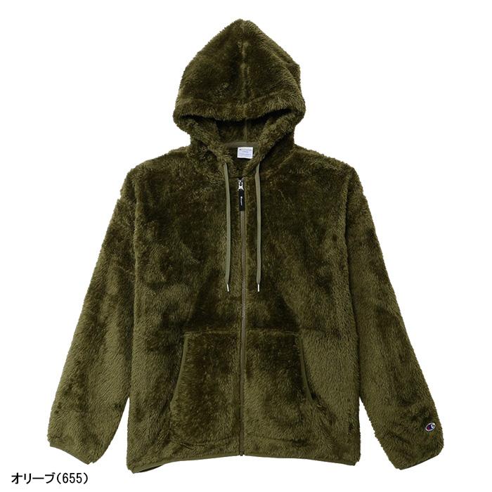 Champion（チャンピオン） 長袖 フルジップ フーデッドジャケット