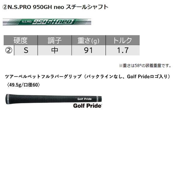 クリーブランド RTX 6 ZIPCORE ブラックサテン ウェッジ NS PRO 950GH neo（S）シャフト 日本仕様｜puresuto｜05