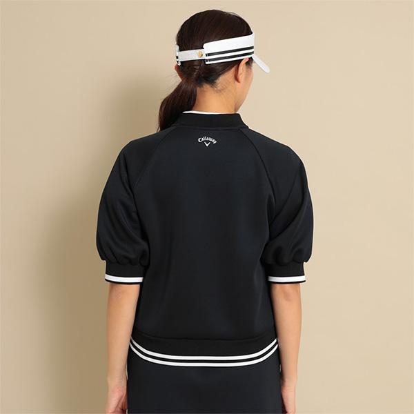 Callaway レディース キャロウェイ 半袖 フルジップ ダンボール Callaway レディース キャロウェイ 半袖 フルジップ ダンボール