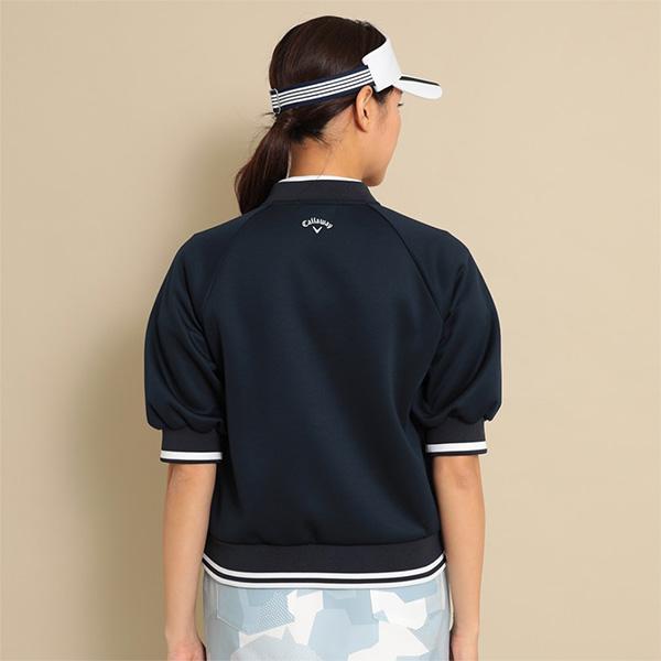 Callaway レディース キャロウェイ 半袖 フルジップ ダンボール Callaway レディース キャロウェイ 半袖 フルジップ ダンボール