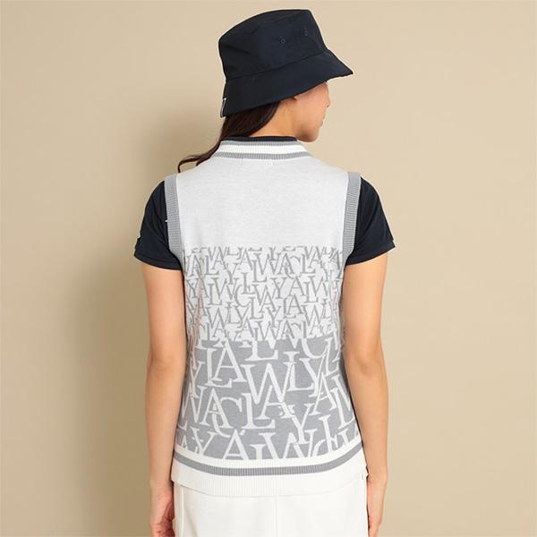 Callaway（キャロウェイ） レディース ニットベスト C23219200 ロゴ