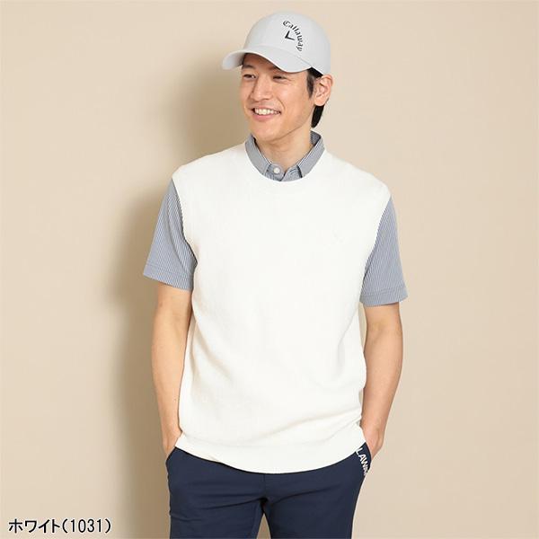 Callaway（キャロウェイ） クルーネックニットベスト リラックス