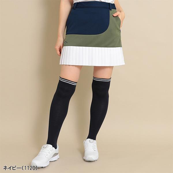 Callaway（キャロウェイ） レディース ダンボールスウェット裾プリーツ