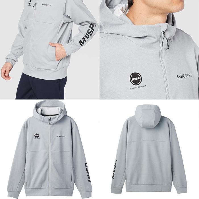 DESCENTE フード付きジャケット M グレー デサント トレーニング DESCENTE トレーニング 【SPORTS STYLE】テック