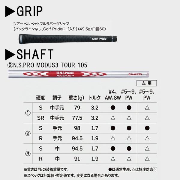 SRIXON レフティー ダンロップ スリクソン ZXi5 アイアン6本セット（#5