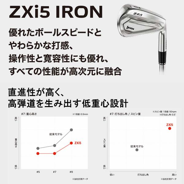 japan 56 ！！　6本セット SRIXON ダンロップ スリクソン ZXi5 アイアン6本セット（#5〜9、PW