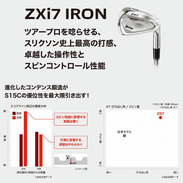 SRIXON ダンロップ スリクソン ZXi7 アイアン 単品（#4、AW、SW) N.S.