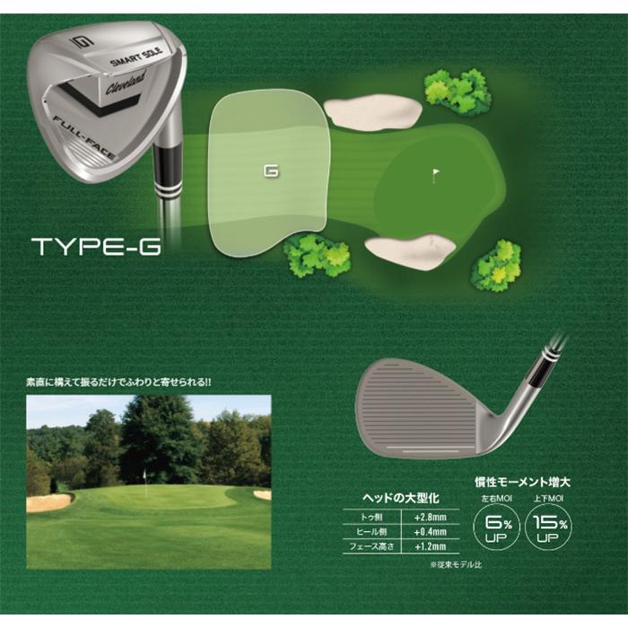 SMART SOLE クリーブランド FULL-FACE TYPE-C / TYPE-G TYPE-S TYPE-L