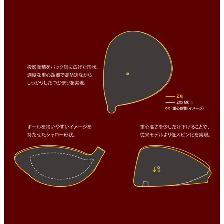 ZXi ダンロップ スリクソン ドライバー Diamana 50 カーボンシャフト