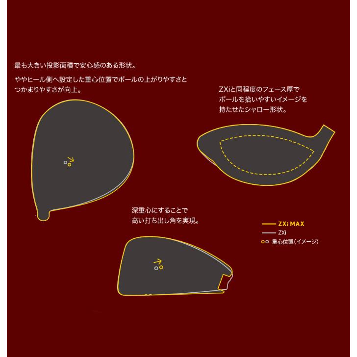 ジャスミン ZXi ダンロップ スリクソン MAX ドライバー Diamana 50