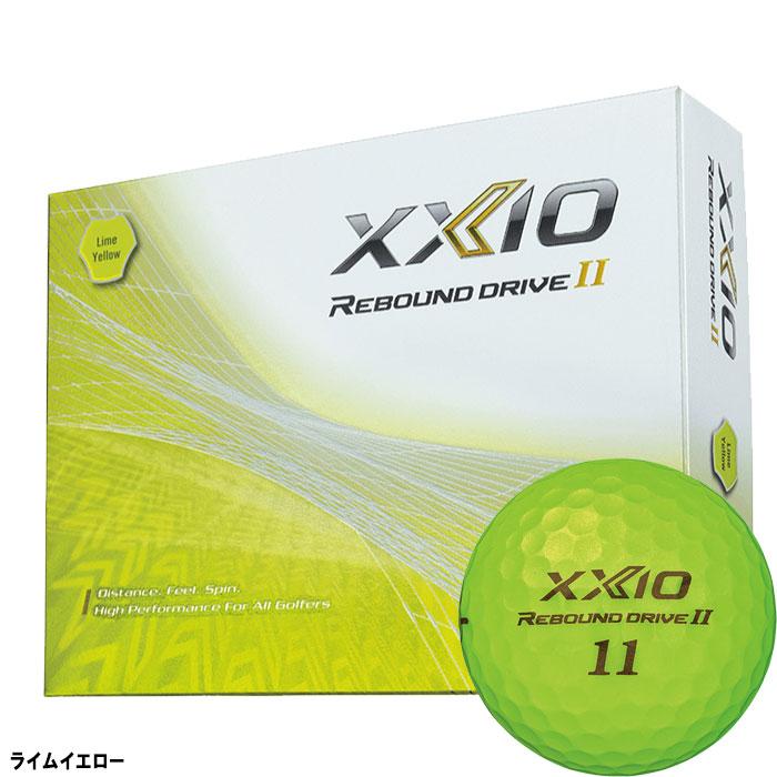 XXIO リバウンド ドライブ ゴルフボール 27球 XXIO ゼクシオ 2023 リバウンドドライブ2 REBOUND DRIVE2 WH