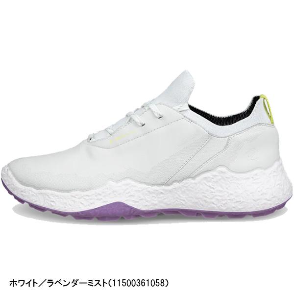 ECCO - ECCO ゴルフシューズ 女性用 38 ホワイト ecco 【ポイント10倍】【25％OFFセール】ゴルフシューズ