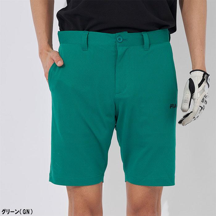 FILA GOLF フィラ ゴルフ ストレッチ メッシュ ショートパンツ メンズ