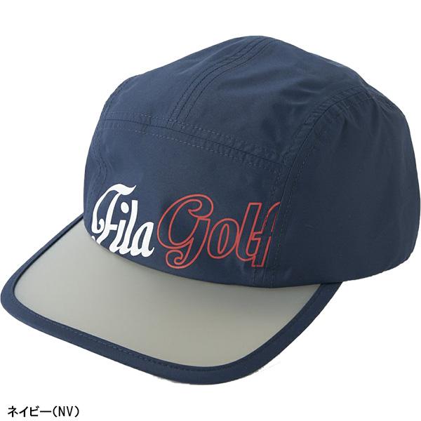 【美品】FILAゴルフ　レインウェア＋キャップセット　 ネイビー　 サイズL FILA GOLF レディース フィラ ゴルフ レインキャップ 753-992 ゴルフ