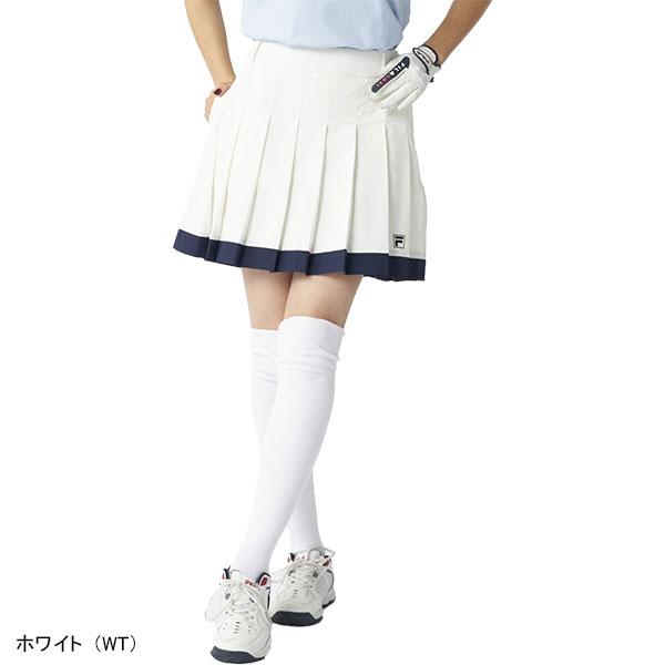 FILA GOLF レディース フィラ ゴルフ 裾ラインプリーツスカート 755