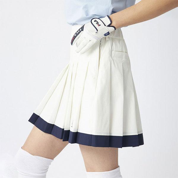 FILA GOLF レディース フィラ ゴルフ 裾ラインプリーツスカート 755