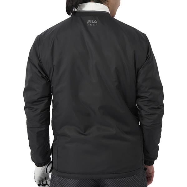 FILA（フィラ） 在庫処分 ゴルフ 長袖 中綿 Vネックプルオーバー