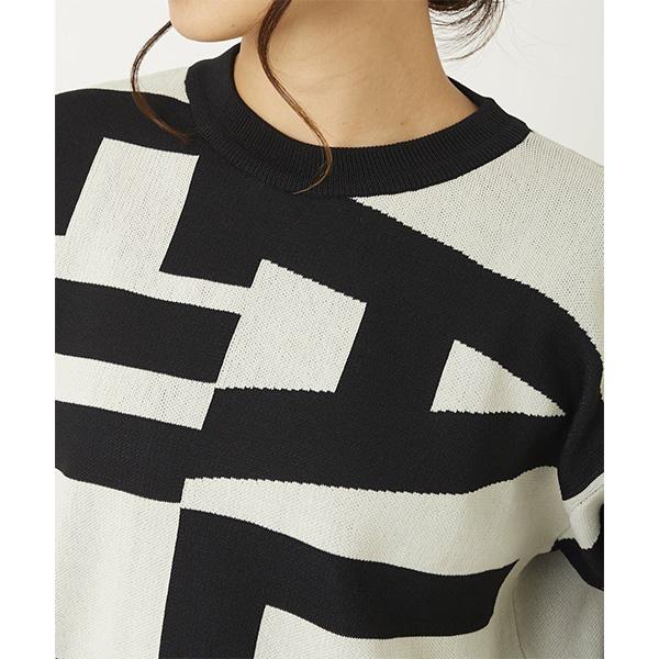 FILA（フィラ） レディース ゴルフ 長袖 ジャガードニットセーター 792