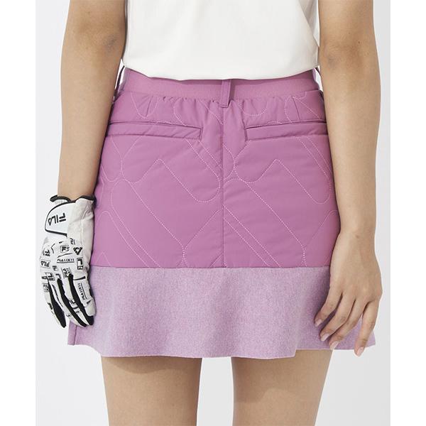 FILA GOLF レディース フィラ ゴルフ スカート ニット×中綿スカート