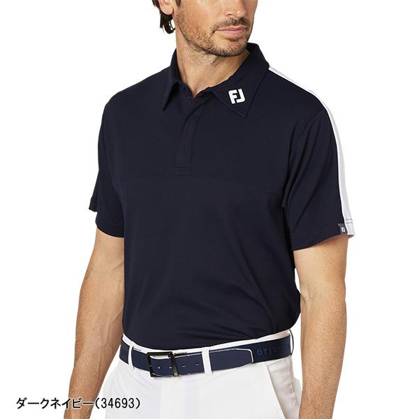 FootJoy（フットジョイ） 半袖 ハーフジップシャツ メンズ FJ-S25-S07