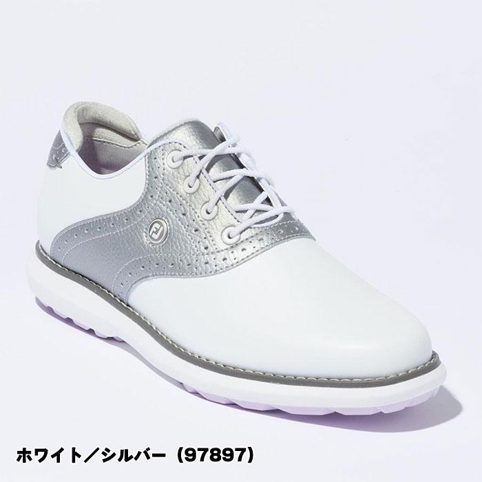 【ほぼ未使用】FOOTJOY スパイクレスゴルフシューズ レディース24.5cm ほぼ未使用】FOOTJOY スパイクレスゴルフシューズ レディース