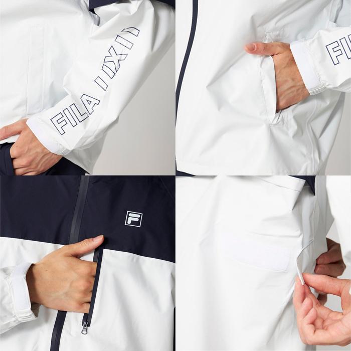 FILA GOLF フィラ ゴルフ レインウェア 上下セット 746-990 2026年