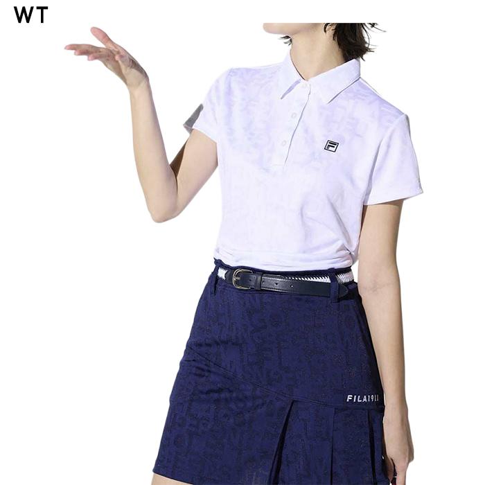 FILA GOLF レディース フィラ ゴルフ 半袖 吸汗速乾 ウエスト切替
