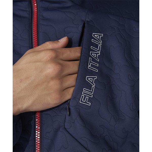 FILA GOLF フィラ ゴルフ 長袖 フルジップ ブルゾン ボンディング
