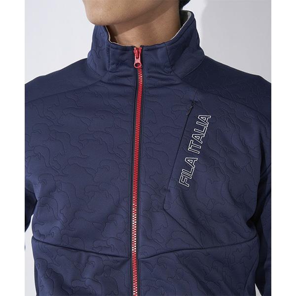 FILA GOLF フィラ ゴルフ 長袖 フルジップ ブルゾン ボンディング