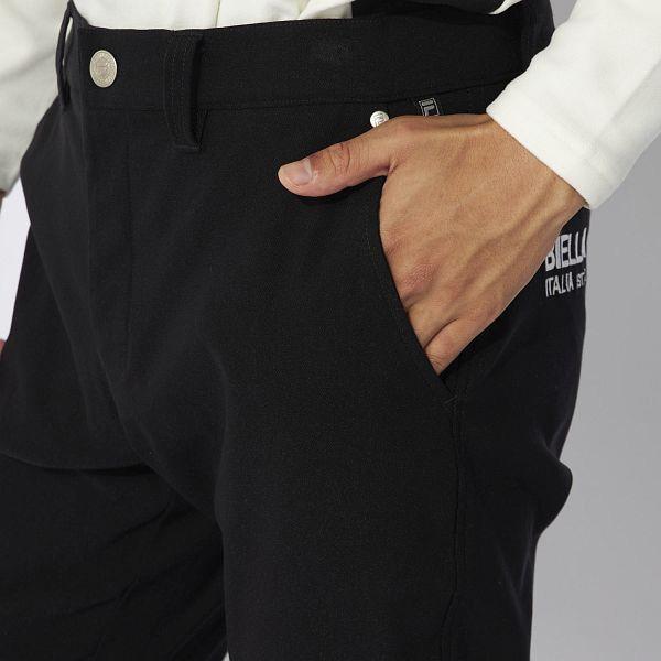 FILA GOLF フィラ ゴルフ ロングパンツ 裏起毛 ストレッチ テーパード