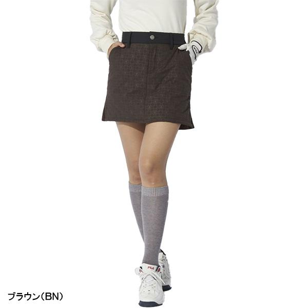 FILA GOLF レディース フィラ ゴルフ スカート 裾ニット中綿スカート
