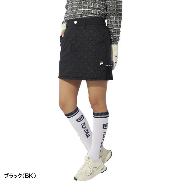 FILA GOLF レディース フィラ ゴルフ スカート 裾ニット中綿スカート