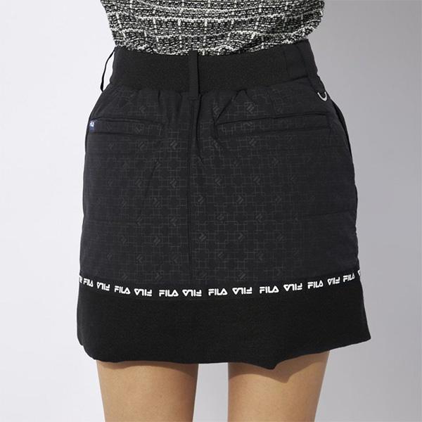 FILA GOLF レディース フィラ ゴルフ スカート 裾ニット中綿スカート