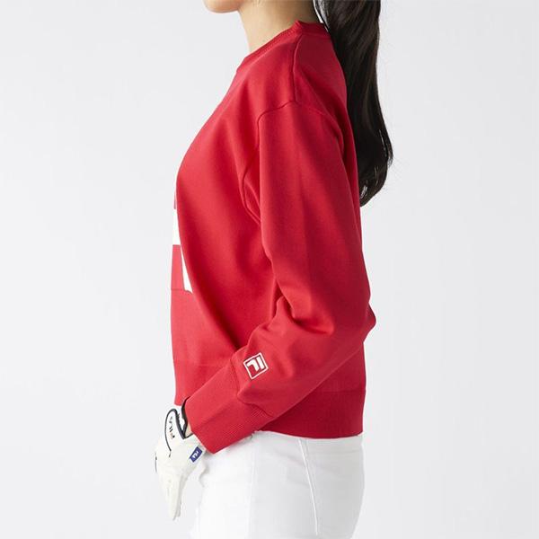 FILA GOLF レディース フィラ ゴルフ 長袖 ビッグロゴ セーター ニット