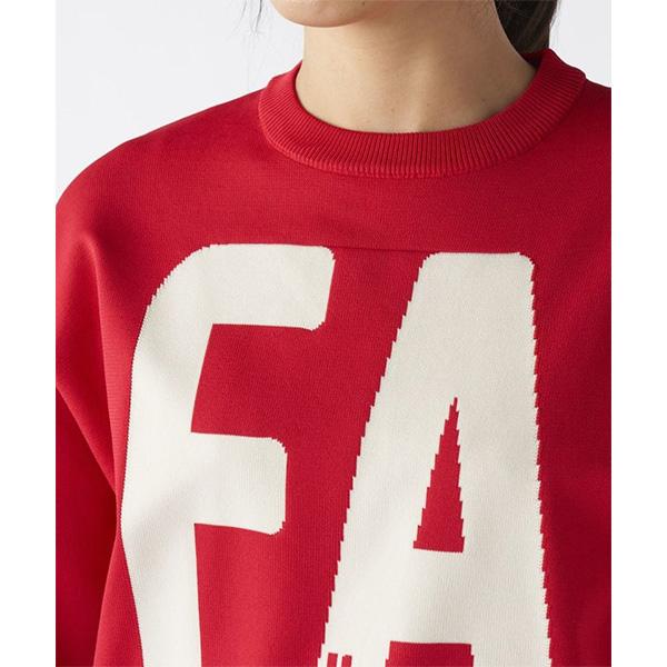 FILA GOLF レディース フィラ ゴルフ 長袖 ビッグロゴ セーター ニット