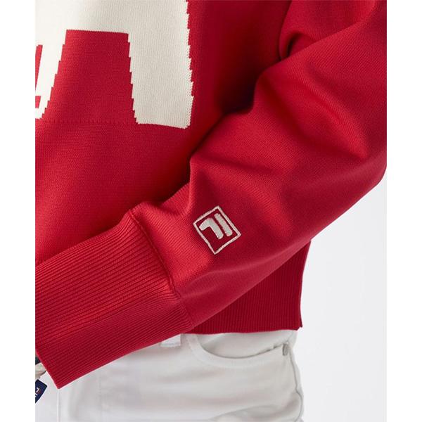 FILA GOLF レディース フィラ ゴルフ 長袖 ビッグロゴ セーター ニット