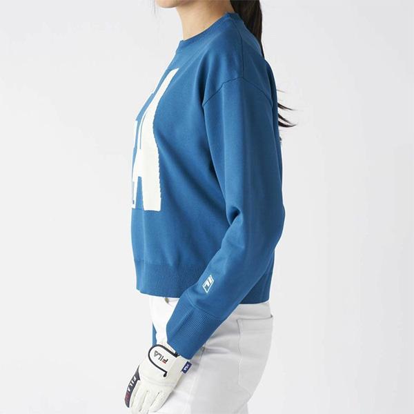 FILA GOLF レディース フィラ ゴルフ 長袖 ビッグロゴ セーター ニット
