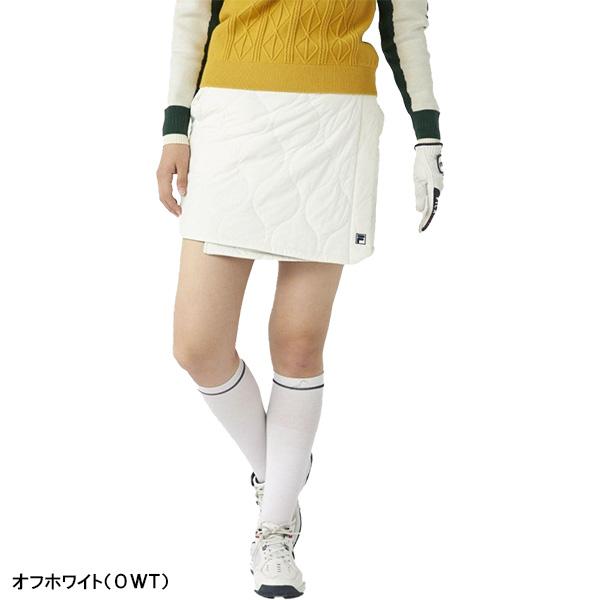 FILA GOLF レディース フィラ ゴルフ 中綿 ラップスカート 巻き