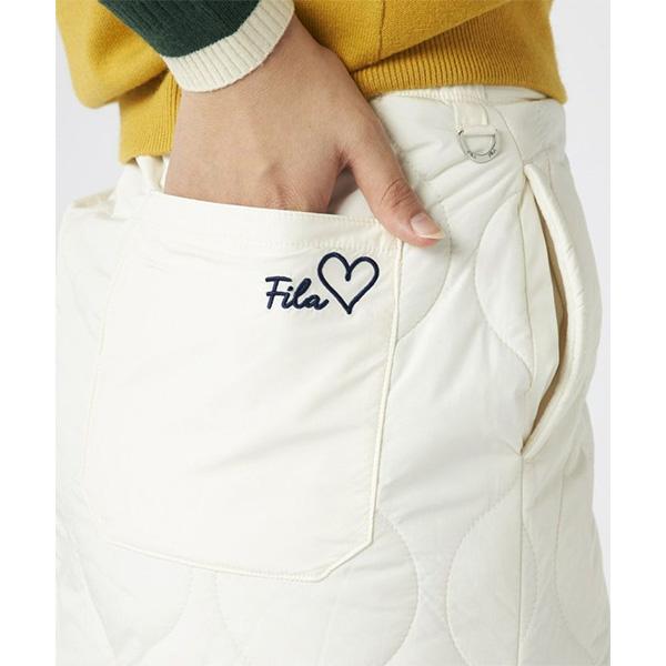 FILA GOLF レディース フィラ ゴルフ 中綿 ラップスカート 巻き