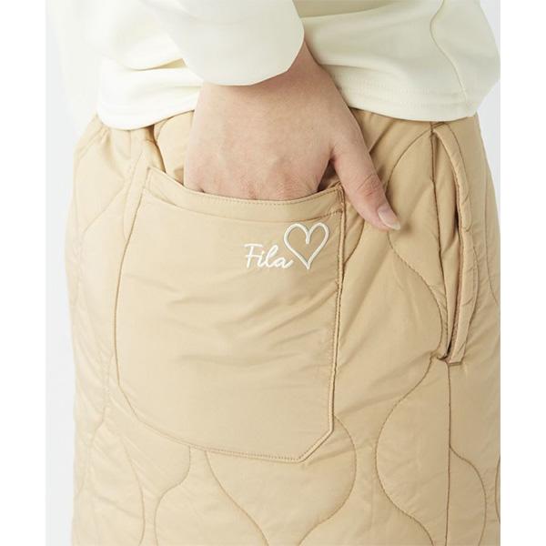 FILA GOLF レディース フィラ ゴルフ 中綿 ラップスカート 巻き