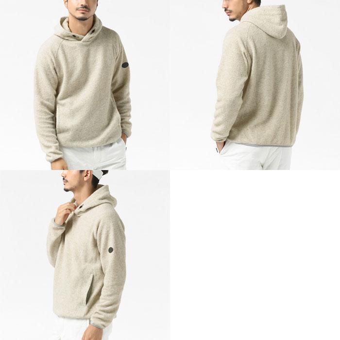 Heal Creek（ヒールクリーク） リサイクルウールパイル フーディ