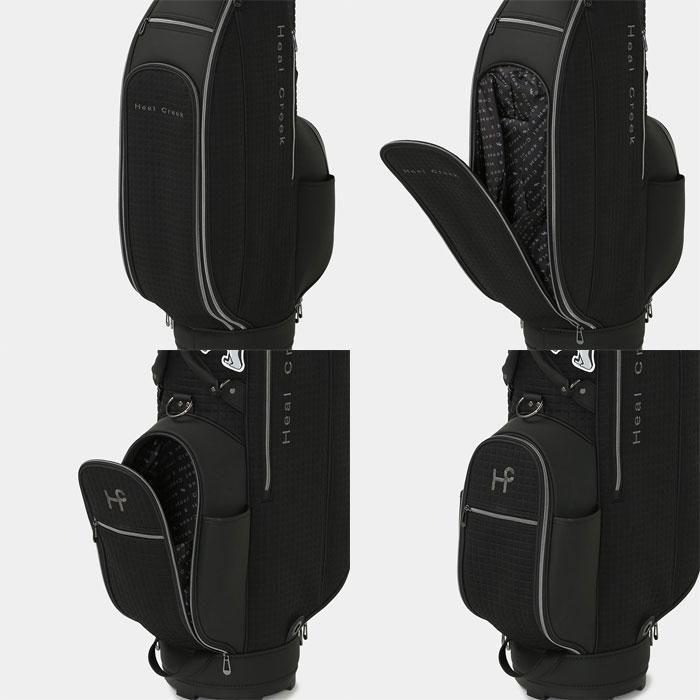 Heal Creek ゴルフバッグ・キャディバッグ Heal Creek ヒールクリーク 8.5型 ネオプレーン エンボス加工