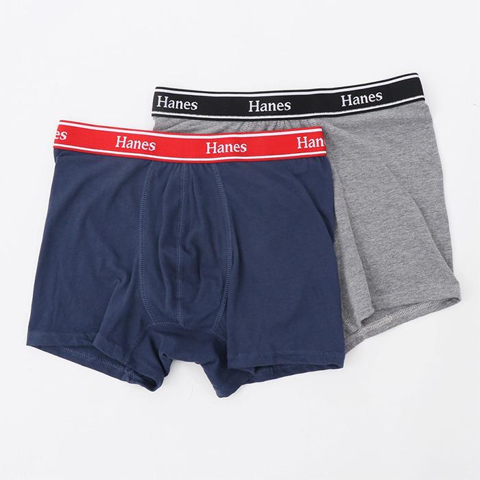 Hanes 【2枚組】ヘインズ ボクサーブリーフ 前閉じ グローバル